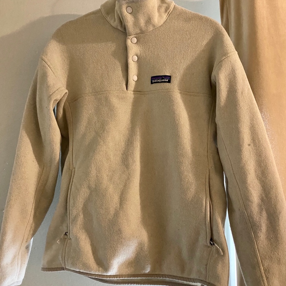 Better sweater pullover with buttons